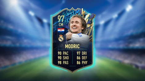 10 Mittelfeld Luka Modric