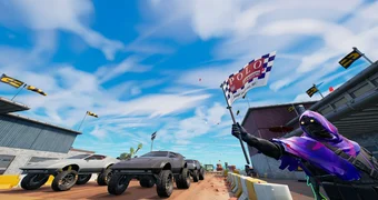 Fortnite car race mode