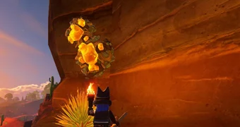 Lego Fortnite amber