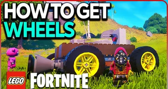 LEGO Fortnite wheels